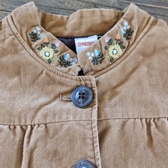 Gymboree Equestrian Club Jacket, Tan, Size 10 - Picture 4 of 4